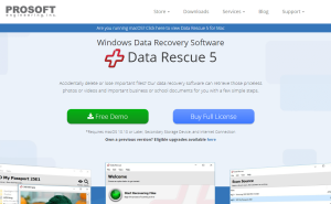 Prosoft Data Rescue Windows.com
